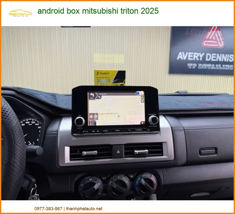 Android Box Mitsubishi Triton 2025 - Địa Chỉ Lắp Đặt Uy Tín TPHCM