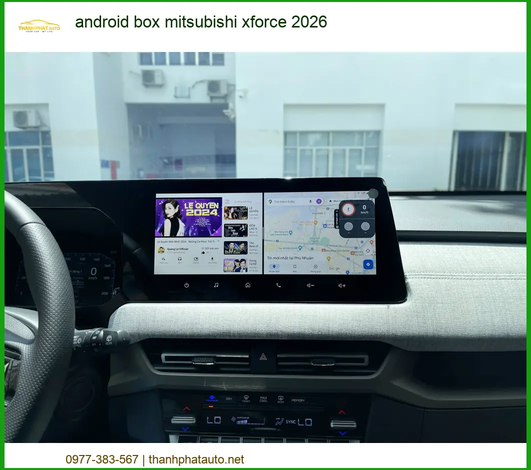 Android Box Mitsubishi Xforce 2026 - Địa Chỉ Lắp Đặt Uy Tín TPHCM