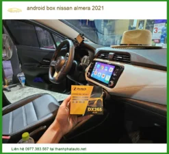 Android Box Nissan Almera 2021 - Địa Chỉ Lắp Đặt Uy Tín TPHCM