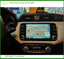 Android Box Nissan Almera 2022 - Địa Chỉ Lắp Đặt Uy Tín TPHCM