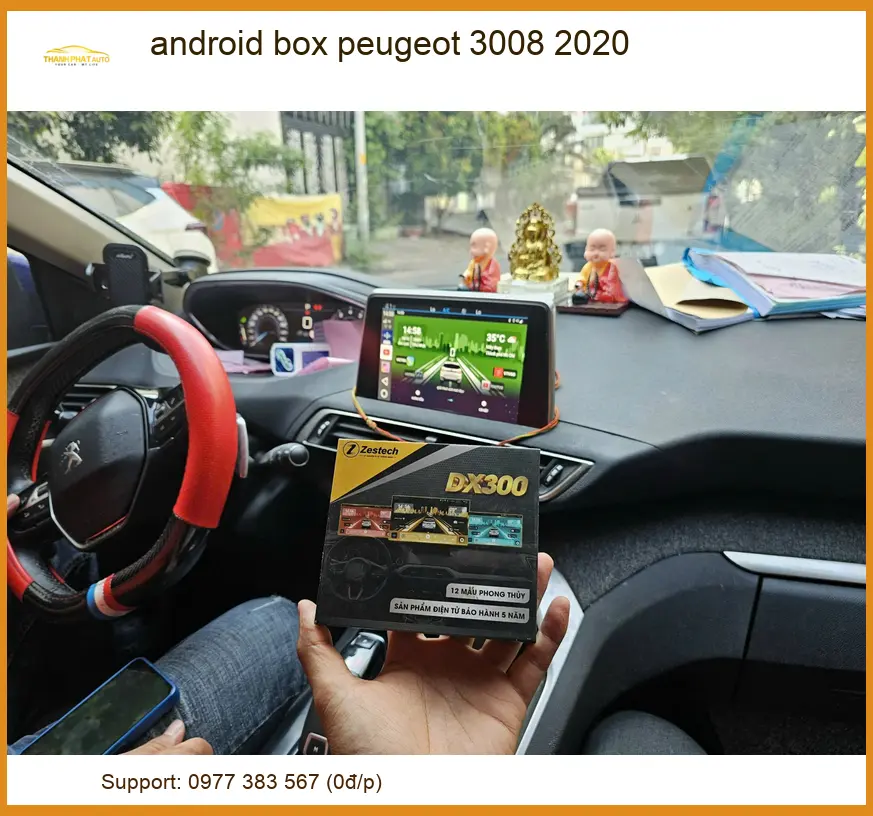 Android Box Zestech Peugeot 3008 2020 - Trung Tâm Lắp Đặt Uy Tín TPHCM