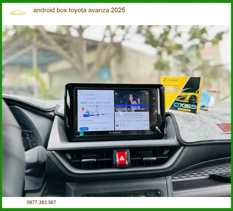 Màn Hình Android Box Toyota Avanza 2025 - Trung Tâm Lắp Đặt Nâng Cấp Uy Tín TPHCM