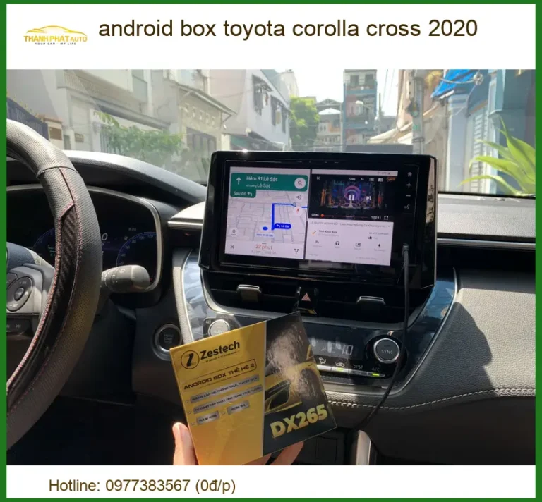 Android Box Toyota Corolla Cross 2020 - Trung Tâm Lắp Đặt Uy Tín TPHCM