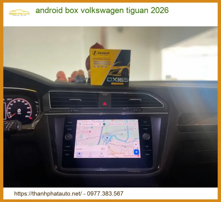 Android Box Volkswagen Tiguan 2026 - Đơn Vị Lắp Đặt Uy Tín TPHCM