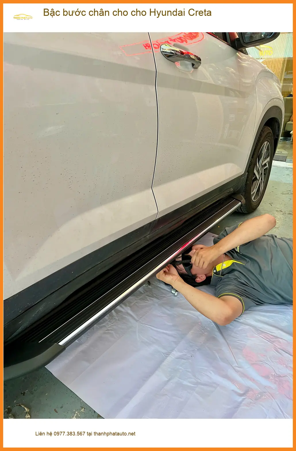 Dịch vụ Lắp Bậc Bước Chân Hyundai Creta Uy Tín tại Quận Thủ Đức