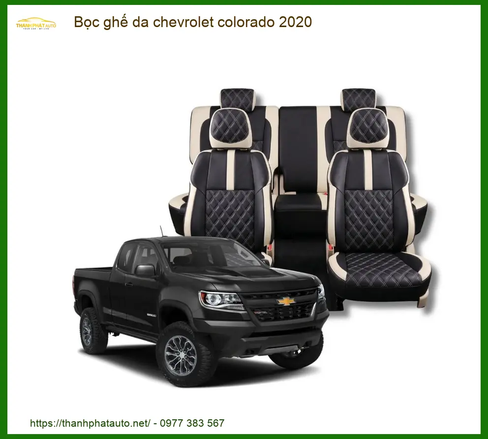 Bọc Ghế Da Chevrolet Colorado 2020 - Địa Chỉ Thi Công Uy Tín TPHCM