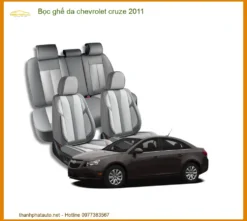 Bọc Ghế Da Chevrolet Cruze 2011 - Địa Chỉ Lắp Đặt Uy Tín TPHCM