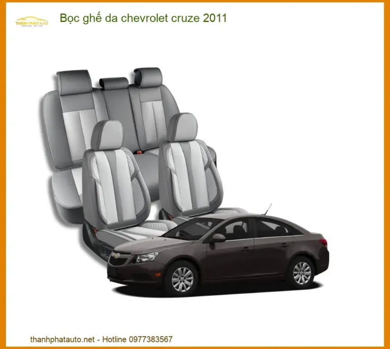 Bọc Ghế Da Chevrolet Cruze 2011 - Địa Chỉ Lắp Đặt Uy Tín TPHCM