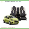 Bọc ghế da Chevrolet Spark 2010 - Trung Tâm Lắp Đặt Ghế Da Uy Tín TPHCM
