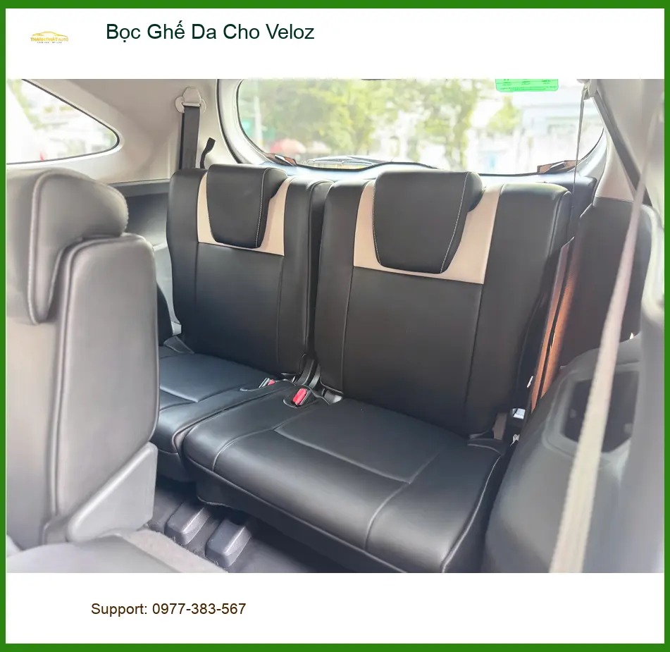 Chị Thảo bọc ghế da cho Veloz tại Quận 9 để nâng tầm không gian nội thất ảnh thực tế 3