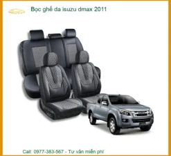 Bọc Ghế Da Isuzu D-Max 2011 - Đơn Vị Thi Công Chính Hãng TPHCM