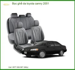 Dịch Vụ Bọc Ghế Da Toyota Camry 2001 - Nơi Lắp Đặt Chính Hãng Giá Tốt TPHCM