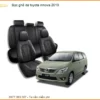 Dịch Vụ Bọc Ghế Da Xe Toyota Innova 2010 - Địa Chỉ Lắp Đặt Uy Tín TPHCM