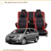 Bọc Ghế Da Toyota Sienna 2016 - Địa Chỉ Lắp Đặt Chính Hãng TPHCM