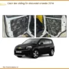 Cách âm chống ồn Chevrolet Orlando 2014 - Địa Chỉ Lắp Đặt Uy Tín TPHCM