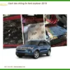 Cách âm chống ồn Ford Explorer 2019 - Trung Tâm Thi Công Chính Hãng TPHCM
