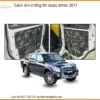 Cách Âm Chống Ồn Isuzu Dmax 2011 - Trung Tâm Lắp Đặt Chống Ồn Uy Tín TPHCM