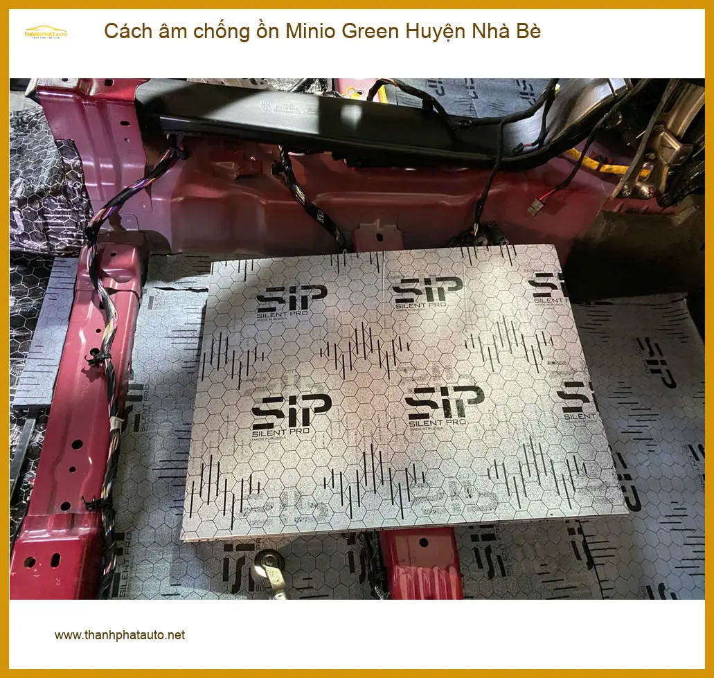 Nơi Dán Cách Âm Chống Ồn Ô Tô Minio Green Tại Huyện Nhà Bè - Giá Tốt TPHCM ảnh thực tế 3