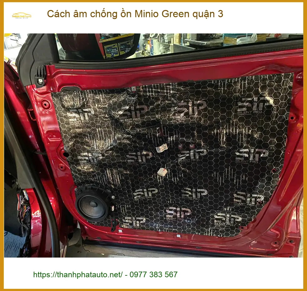 Nơi Thi Công Cách Âm Chống Ồn Ô Tô âm chống ồn Minio Green quận 3 - Giá Tốt TPHCM