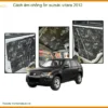 Cách Âm Chống Ồn Suzuki Vitara 2012 - Địa Chỉ Lắp Đặt Uy Tín TPHCM