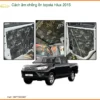Cách âm chống ồn Toyota Hilux 2015 - Địa Chỉ Lắp Đặt Chính Hãng TPHCM