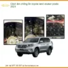 Cách Âm Chống Ồn Toyota Land Cruiser Prado 2021 - Đơn Vị Gắn Chính Hãng TPHCM