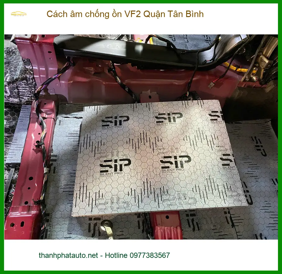 Nơi Lắp Cách Âm Chống Ồn Ô Tô âm chống ồn VF2 Quận Tân Bình - Giá Tốt TPHCM ảnh thực tế 2
