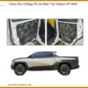 Cách Âm Chống Ồn Xe Bán Tải Vinfast VF Wild - Địa Chỉ Lắp Đặt Uy Tín TPHCM