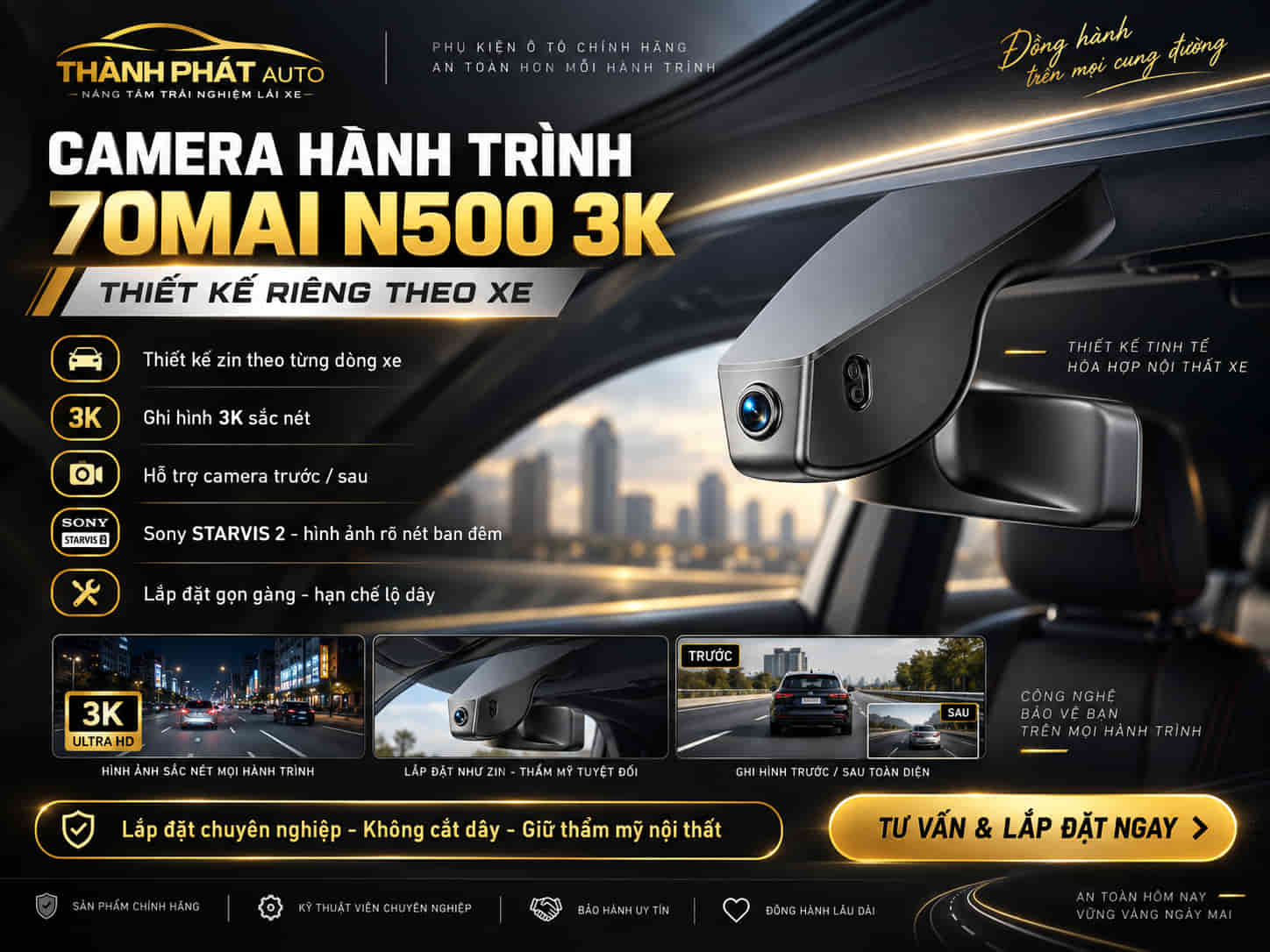 Camera Hành Trình 70mai N500