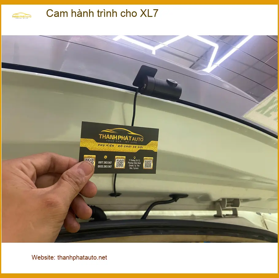 Anh Khải lắp cam hành trình cho XL7 ở Quận 12 để có bằng chứng khi xảy ra va chạm ảnh thực tế 3