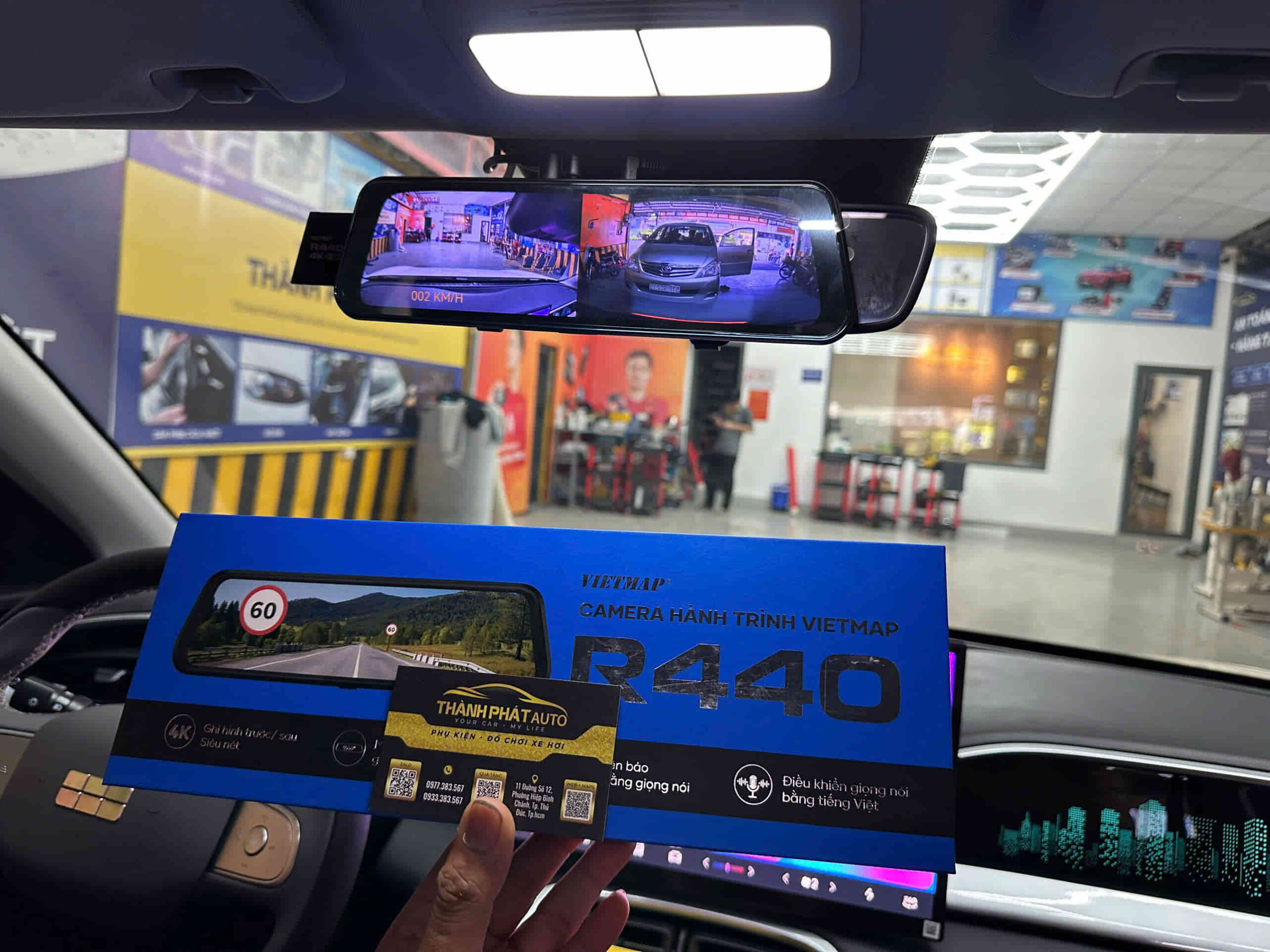 Camera hành trình Vietmap cho ô tô tại Thành Phát Auto