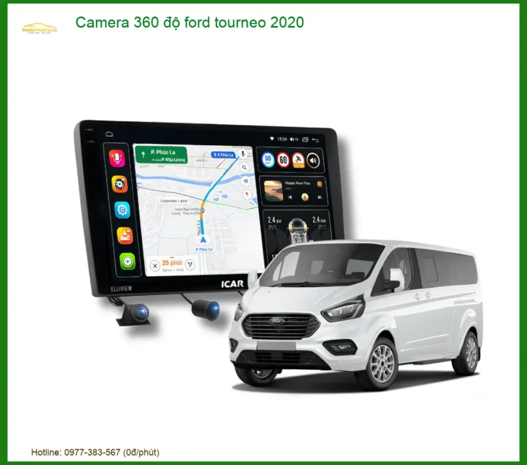Camera 360 độ Ford Tourneo 2020 - Trung Tâm Lắp Đặt Camera 360 Chính Hãng TPHCM