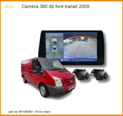 Camera 360 độ Ford Transit 2009 - Trung Tâm Lắp Đặt Uy Tín TPHCM