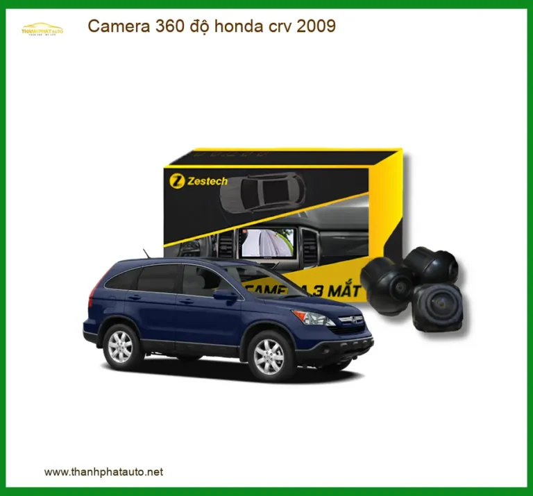 Camera 360 độ Honda CRV 2009 - Địa Chỉ Lắp Đặt Uy Tín TPHCM