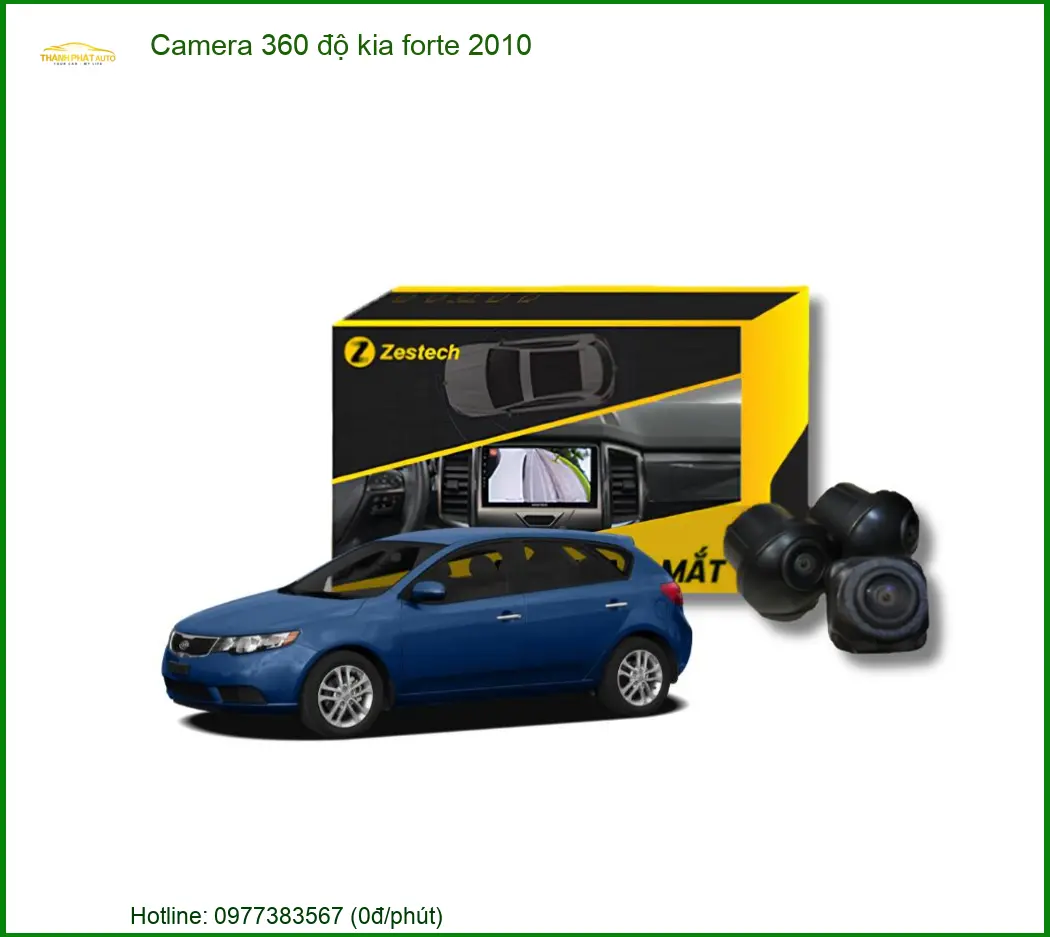 Camera 360 độ Kia Forte 2010 - Trung Tâm Gắn Chính Hãng TPHCM