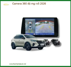 Hệ Thống Camera 360 độ cho MG RX5 2026 - Trung Tâm Nâng Cấp Giá Tốt TPHCM