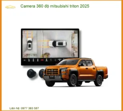 Camera 360 độ Mitsubishi Triton 2025 - Địa Chỉ Lắp Đặt Chính Hãng TPHCM
