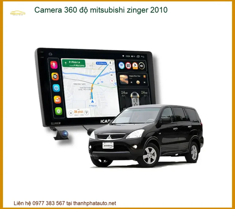 Camera 360 độ Mitsubishi Zinger 2010 - Địa Chỉ Lắp Đặt Uy Tín TPHCM