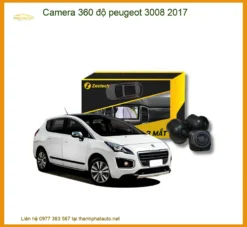 Camera 360 độ toàn cảnh Peugeot 3008 2017 - Trung Tâm Lắp Đặt Uy Tín TPHCM