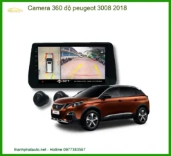 Camera 360 độ Peugeot 3008 2018 - Trung Tâm Lắp Đặt Chính Hãng Giá Tốt TPHCM