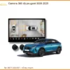 Camera 360 độ Peugeot 3008 2025 - Trung Tâm Lắp Đặt Uy Tín TPHCM