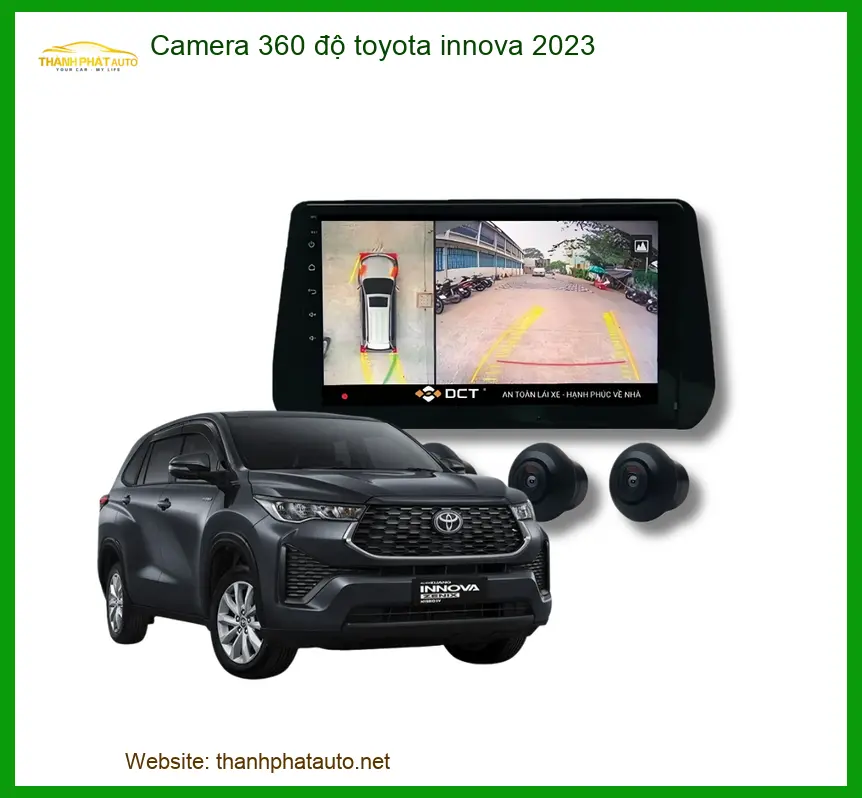 Camera 360 độ Toyota Innova 2023 - Địa Chỉ Lắp Đặt Uy Tín TPHCM