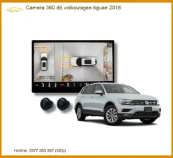 Camera 360 độ Volkswagen Tiguan 2018 - Địa Chỉ Lắp Đặt Uy Tín TPHCM