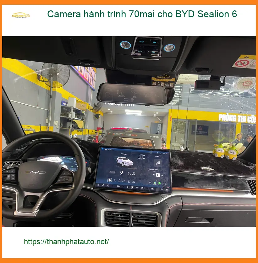 Anh Trí lắp Camera hành trình 70mai cho BYD Sealion 6 tại Quận 9 ảnh thực tế 5