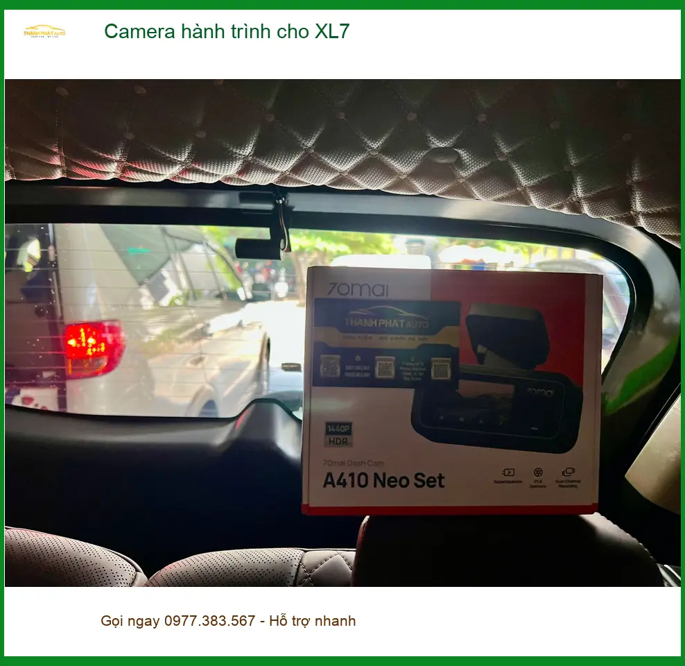 Chị Thảo lắp Camera hành trình cho XL7 tại Quận Thủ Đức để an tâm di chuyển ảnh thực tế 2