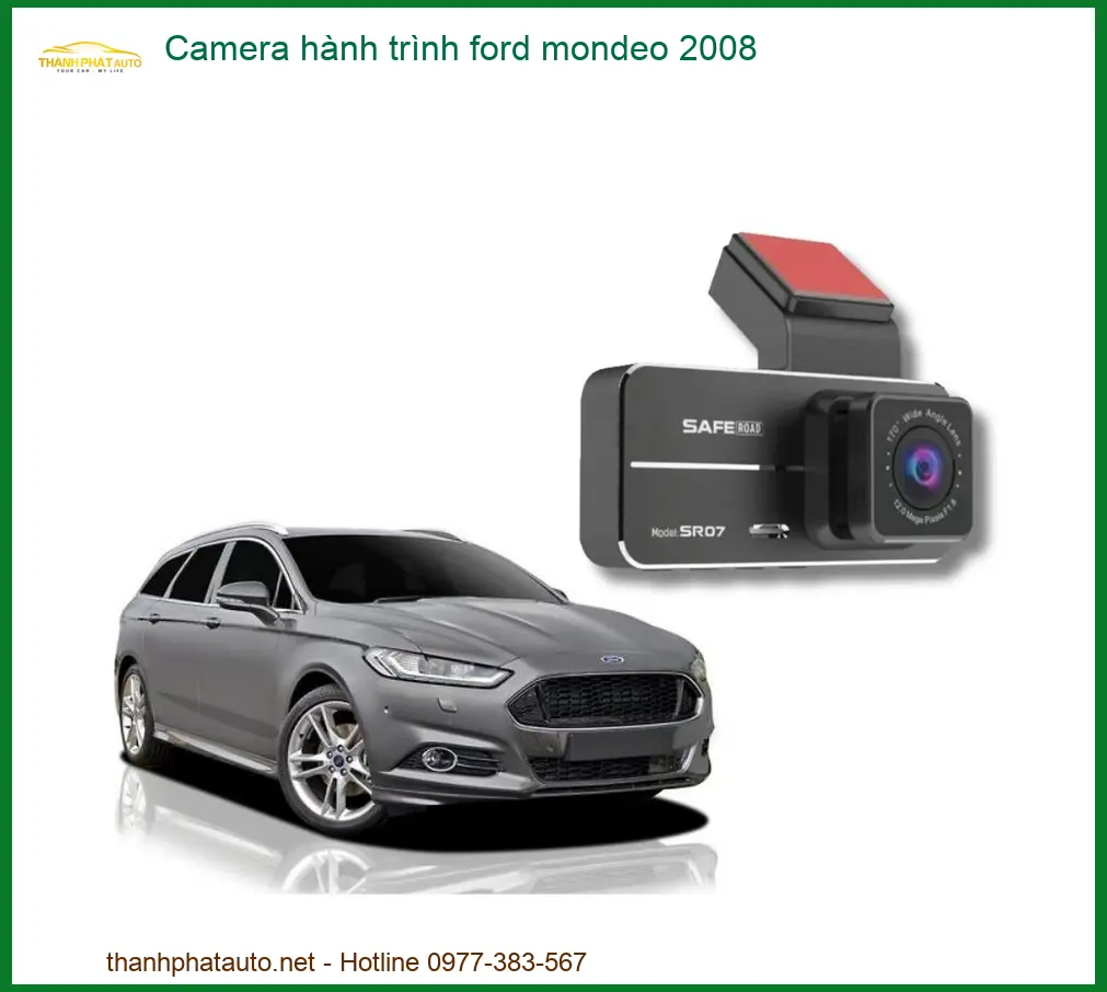Camera Hành Trình Ford Mondeo 2008 - Địa Chỉ Gắn Uy Tín TPHCM
