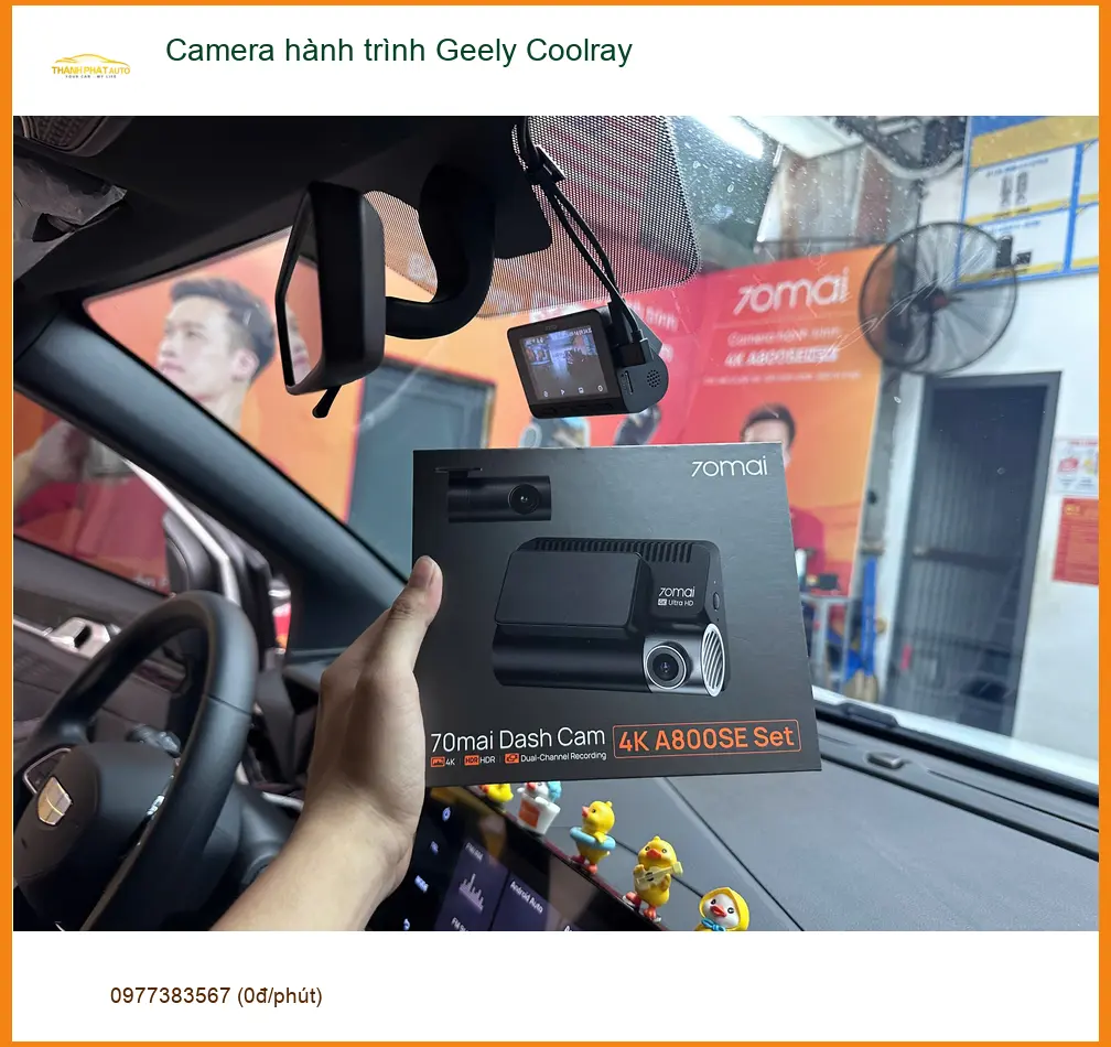 Anh Minh gắn Camera hành trình Geely Coolray Quận 12 chất lượng cao