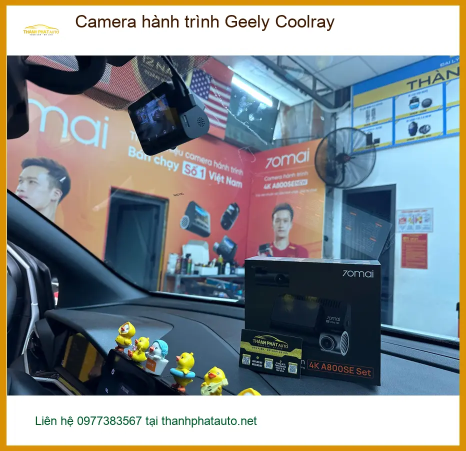 Anh Minh gắn Camera hành trình Geely Coolray Quận 12 chất lượng cao ảnh thực tế 4
