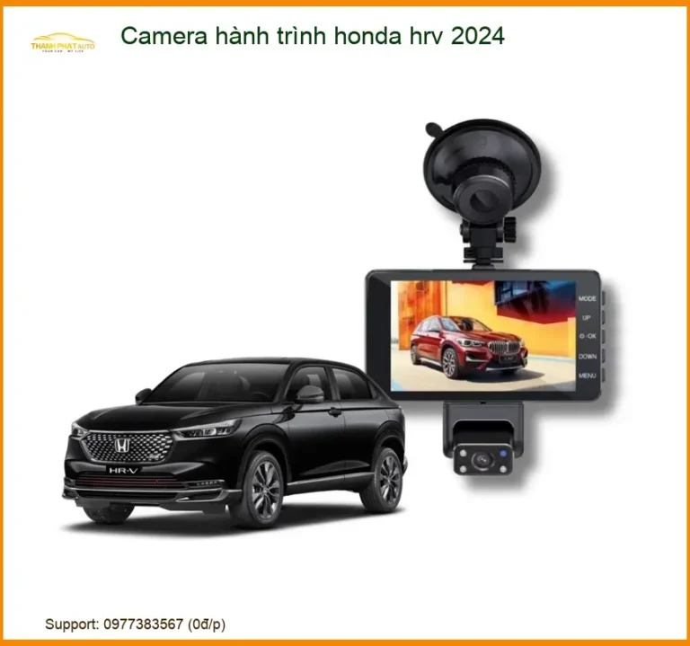 Camera Hành Trình Honda HRV 2024 - Trung Tâm Gắn Chính Hãng TPHCM