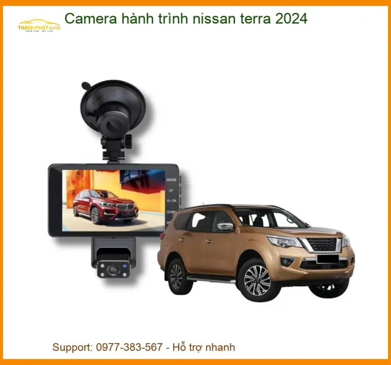 Camera Hành Trình Nissan Terra 2024 - Địa Chỉ Lắp Đặt Uy Tín TPHCM